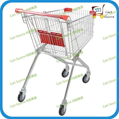 Elliptical Tube 62L Shopping Cart